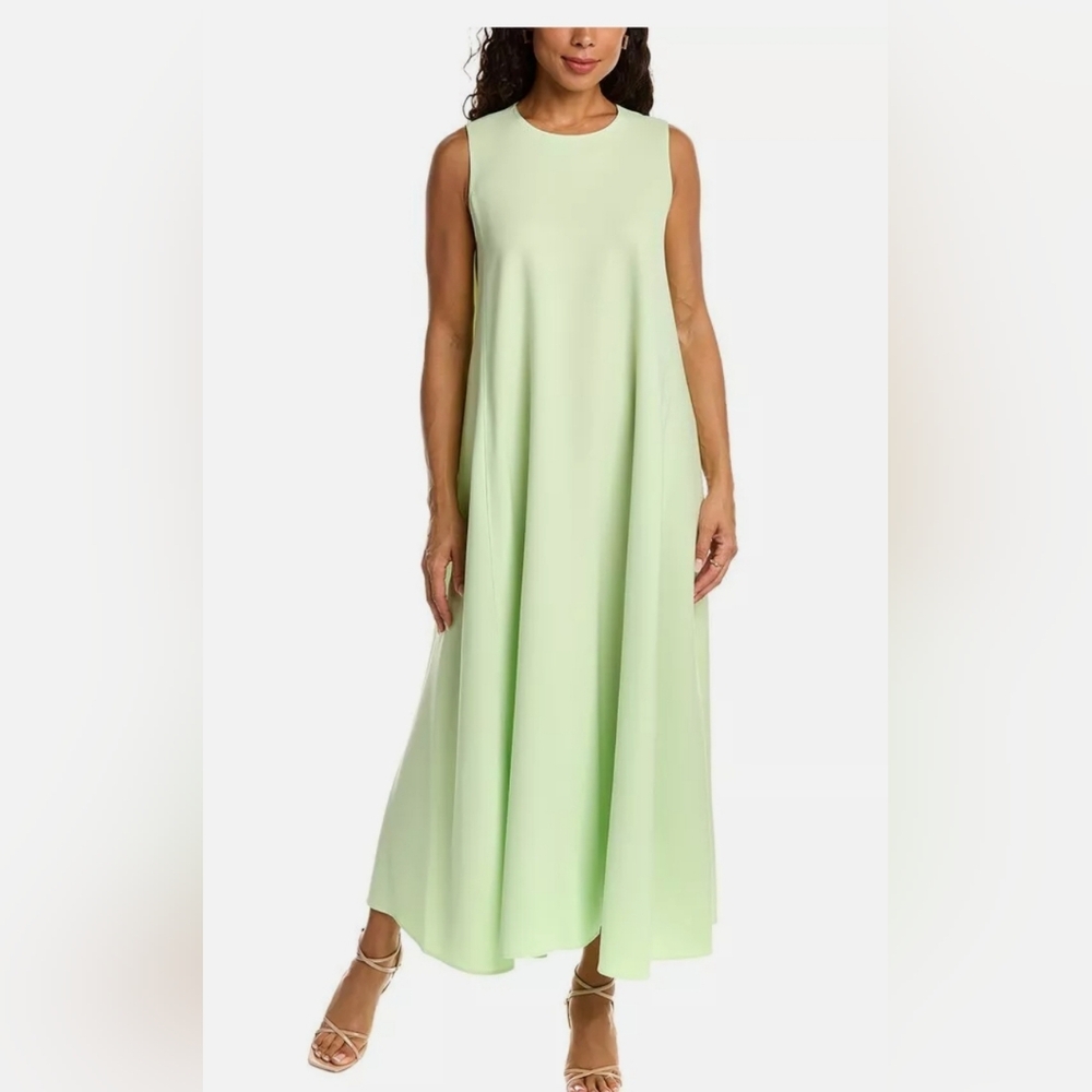 Lafayette 148 green dress, size large